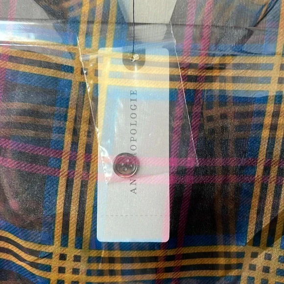 NWT gorgeous ruffle sleeve sheer shirt by Current Air for Anthropologie - Picture 6 of 11